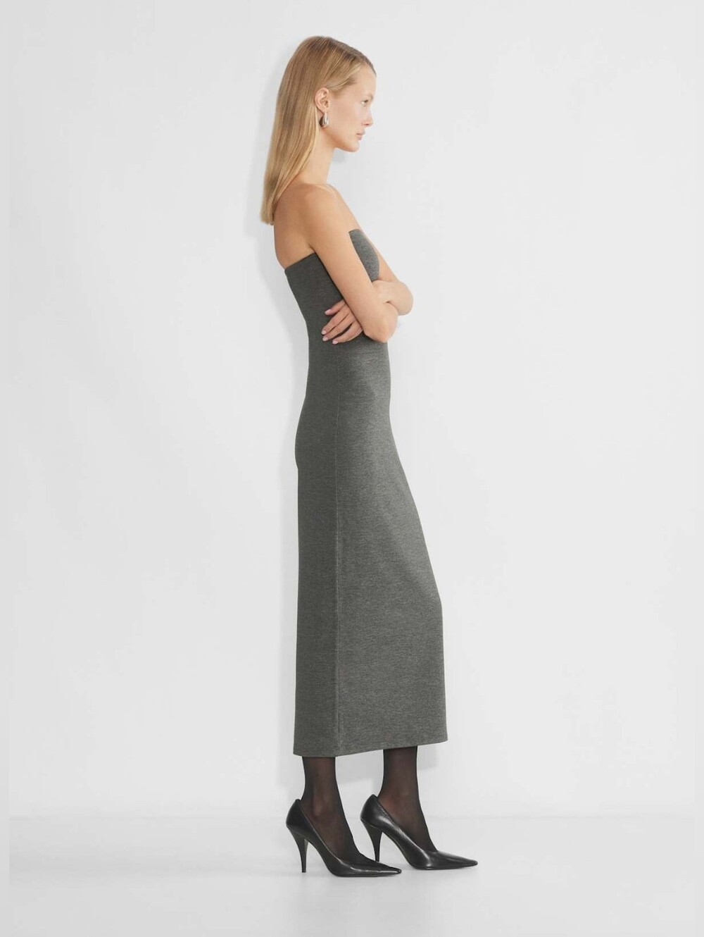 Aritzia Contour Maxi Tube Dress M - Picture 3 of 12
